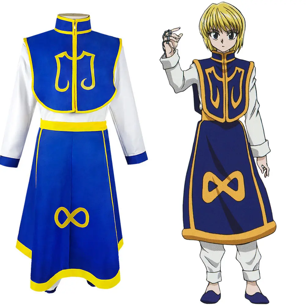 

Hunter X Hunter Kurapika Cosplay Costume Outfits Halloween Carnival Suit