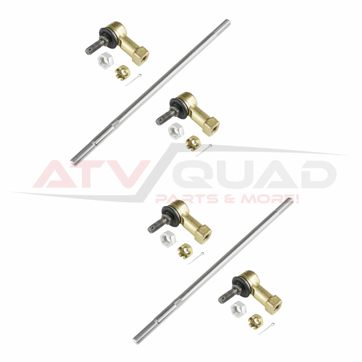 2 комплекта наконечников тяги для Honda TRX450R TRX450ER 2006-2014 53521-HP1-000 53521-HP1-600 53157-HB9-004 53157-HB9-003