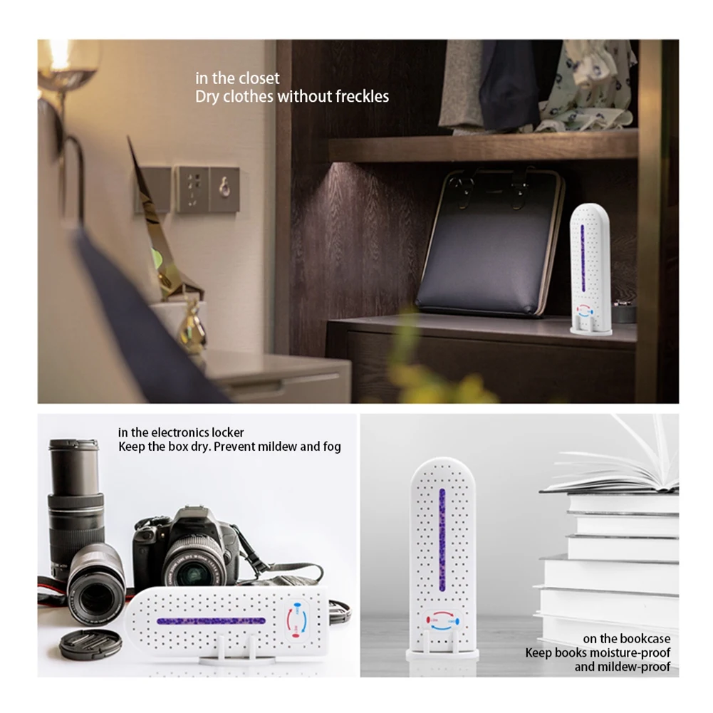 Мини-осушитель воздуха для ванной комнаты спальни осушитель перерабатываемый