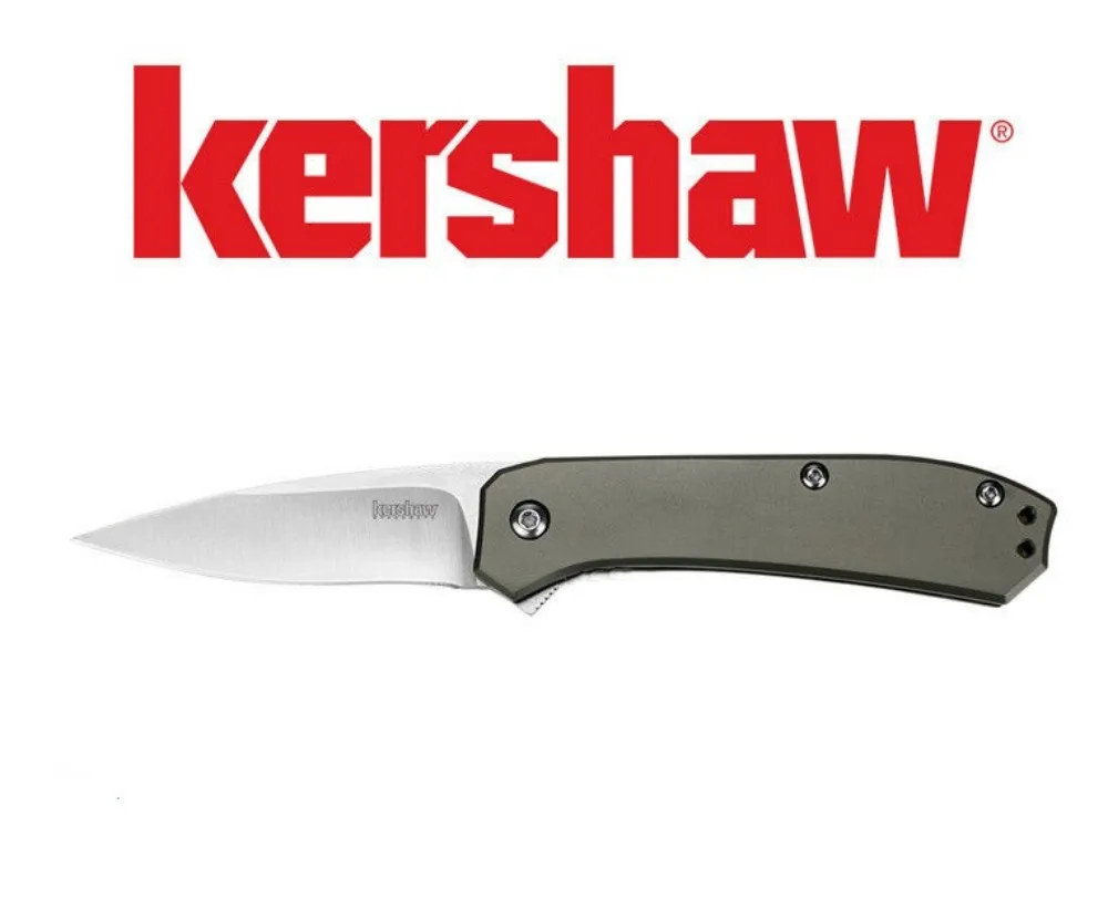 

Kershaw 3870 AMPLITUDE 2.5" Folding Knife Titanium Carbo-Nitride Coating Handle Outdoor EDC Hunting Survival Camping Fishing