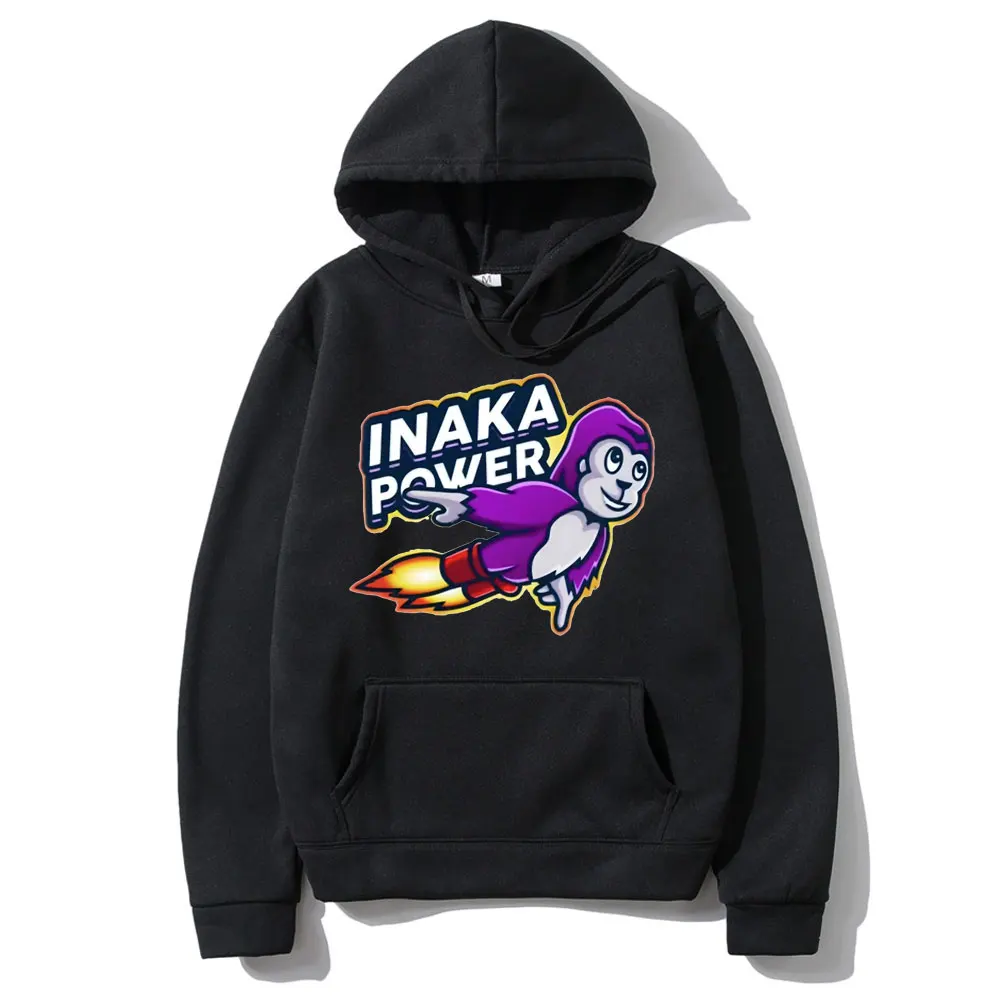 

Branded Inaka Power Sweatshirt I Can Fly Monkey Graphic Print Hoodie Men Women Fashion Oversized Hoodies Men's Loose Streetwear