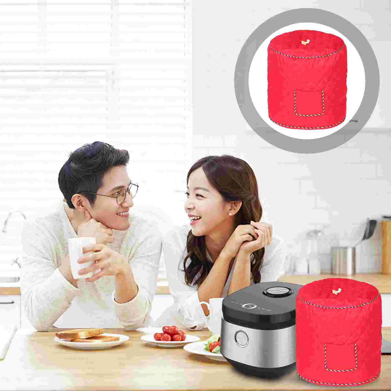 

Cover Cooker Appliance Pressure Rice Covers Protector Dust Kitchen Air Fryer Instant Accessories Anti Pot Grill Oven Microwave