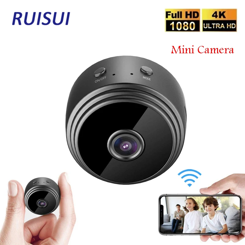 IP-камера A9 Компактная Беспроводная с поддержкой Wi-Fi 1080P HD |