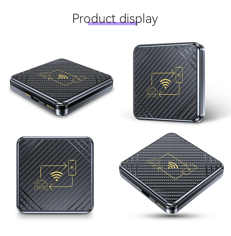 2 в 1 беспроводной адаптер Carplay для Apple iOS Android Auto AI Box Smart USB Plug and Play Havel Kia Volvo Audi MG VW