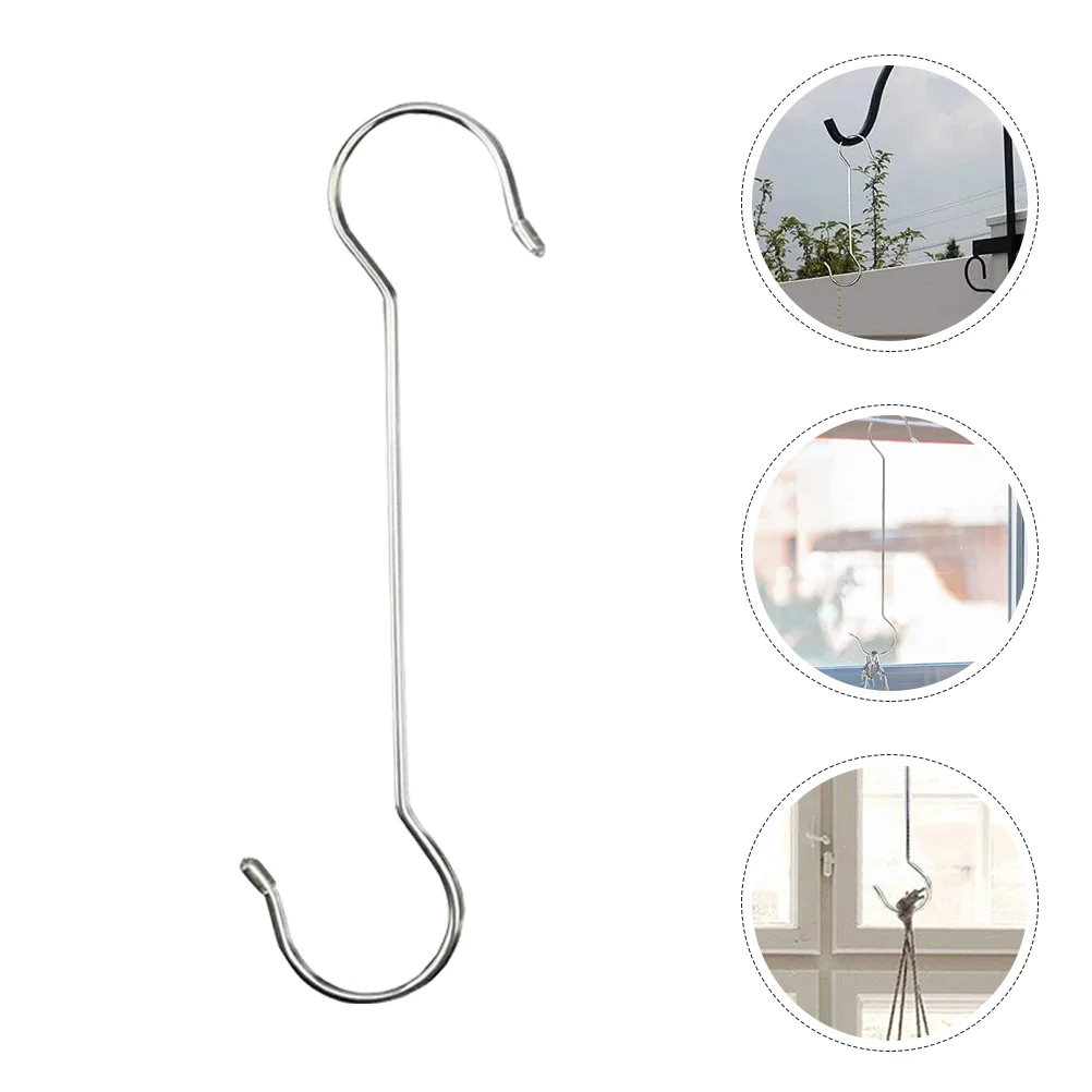 6 шт. подвесные цветочные горшки уличный крючок для растений крючки из