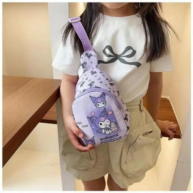 Популярный легкий рюкзак для отдыха Sanrio девочек Kawaii Hello Kitty с героями