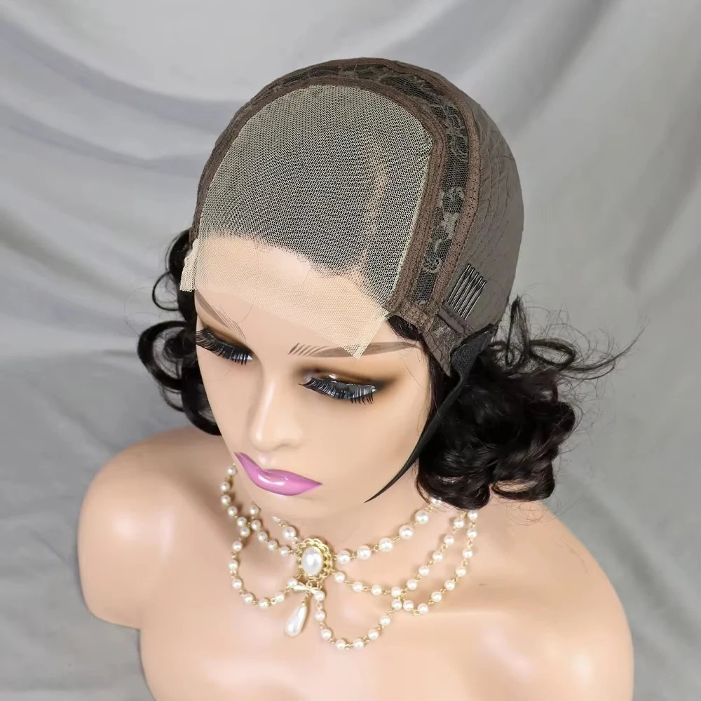 Короткие парики из вьетнамских волос NoEnName_Null Body Wave