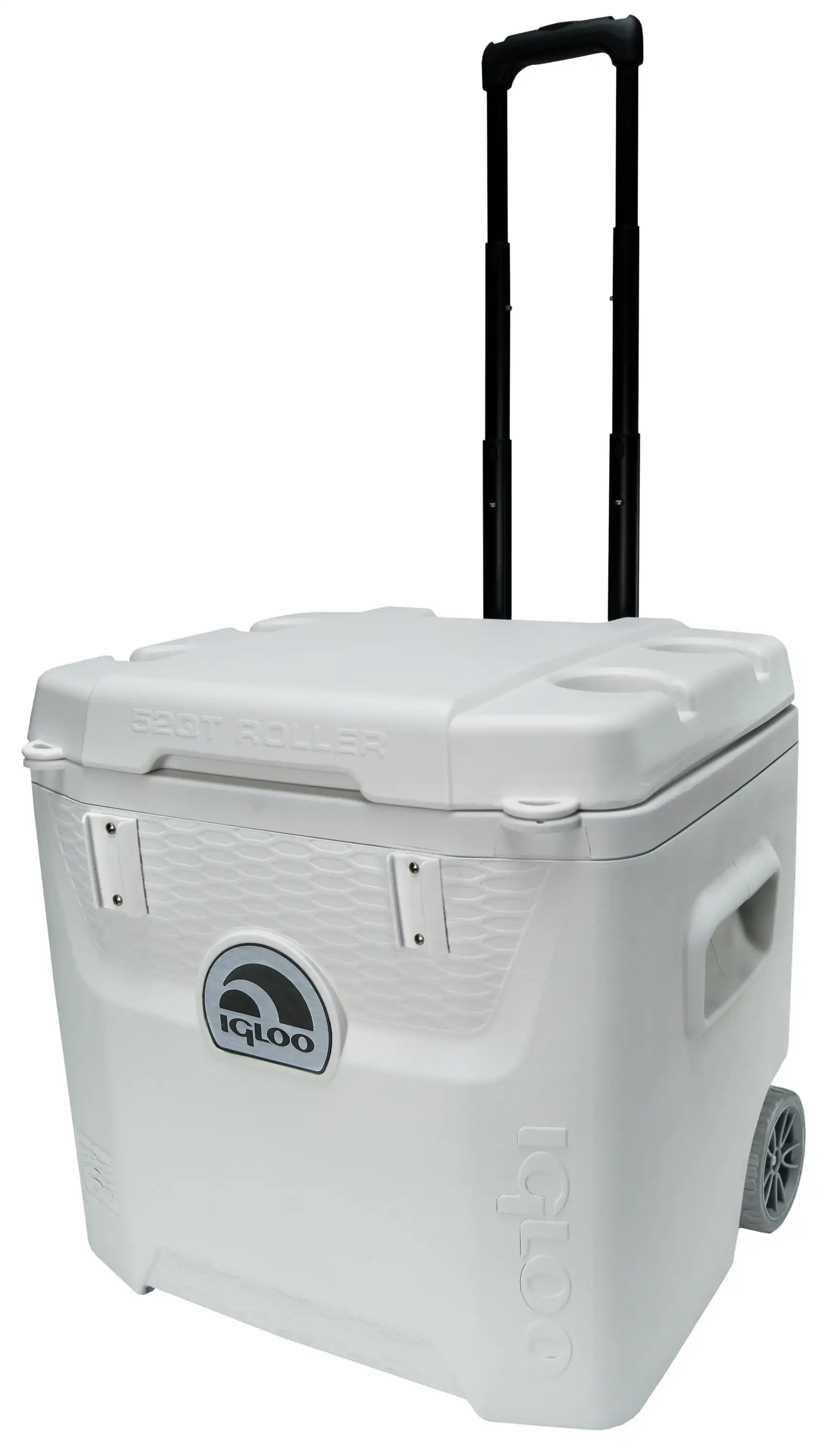 

Igloo 52 Qt 5-Day Marine Ice Chest Cooler with Wheels, White