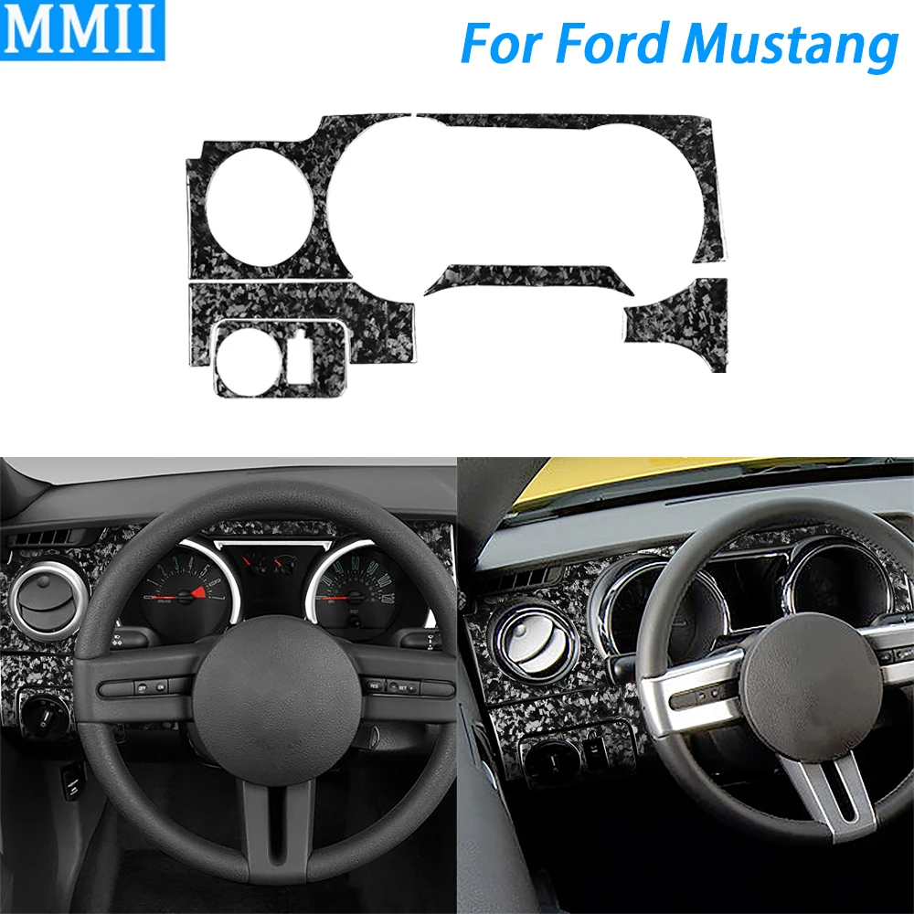 Набор для Ford Mustang 2005-2009 кованое углеродное волокно спидометр объемная отделка