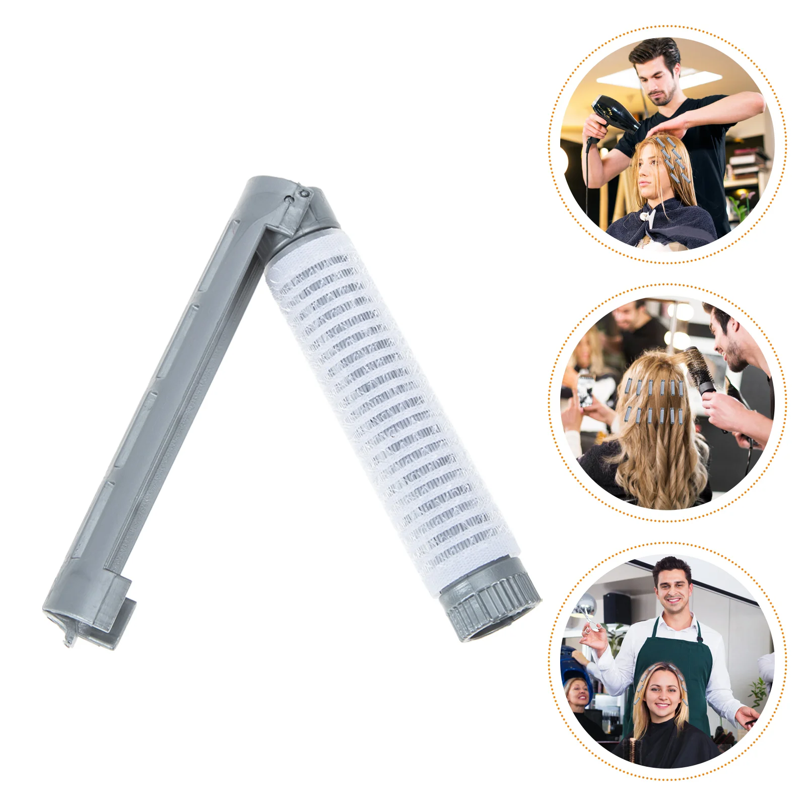 

20 Pcs Roller Hair Root Perm Curler Curlers Rollers Clips Nylon Wool Hairdressing Down