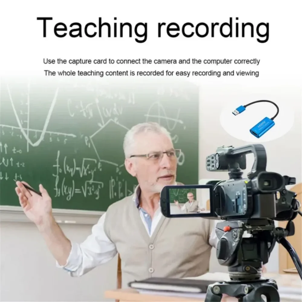 USB 3 0 карта видеозахвата HD 1080P HDMI-совместима со стандартным фотографическим