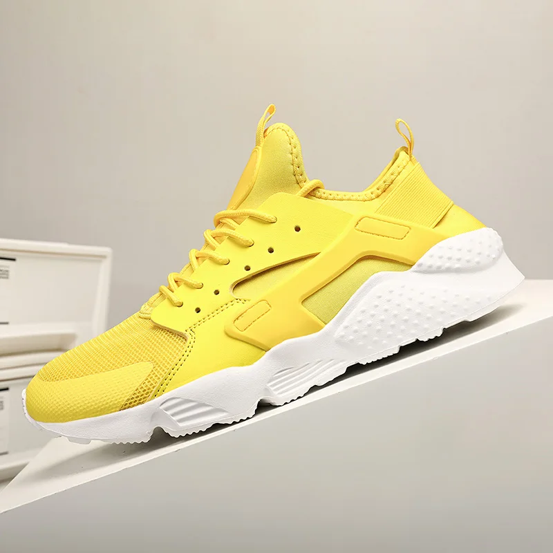 Мужские беговые кроссовки модная весенне-летняя амортизирующая сетчатая мягкая