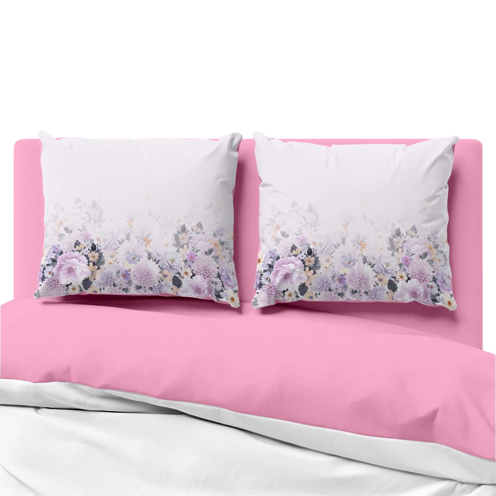 

Luxury Pillow cover for sofa Decorative pillow case Bedding Pillowcase Pillowcovers 50x70 50x75 50x80 Customized oil flower pink
