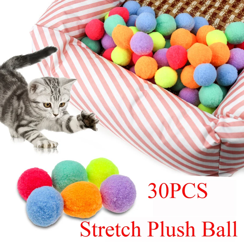 

10/20/30 шт., плюшевые игрушки для кошек, дюйма