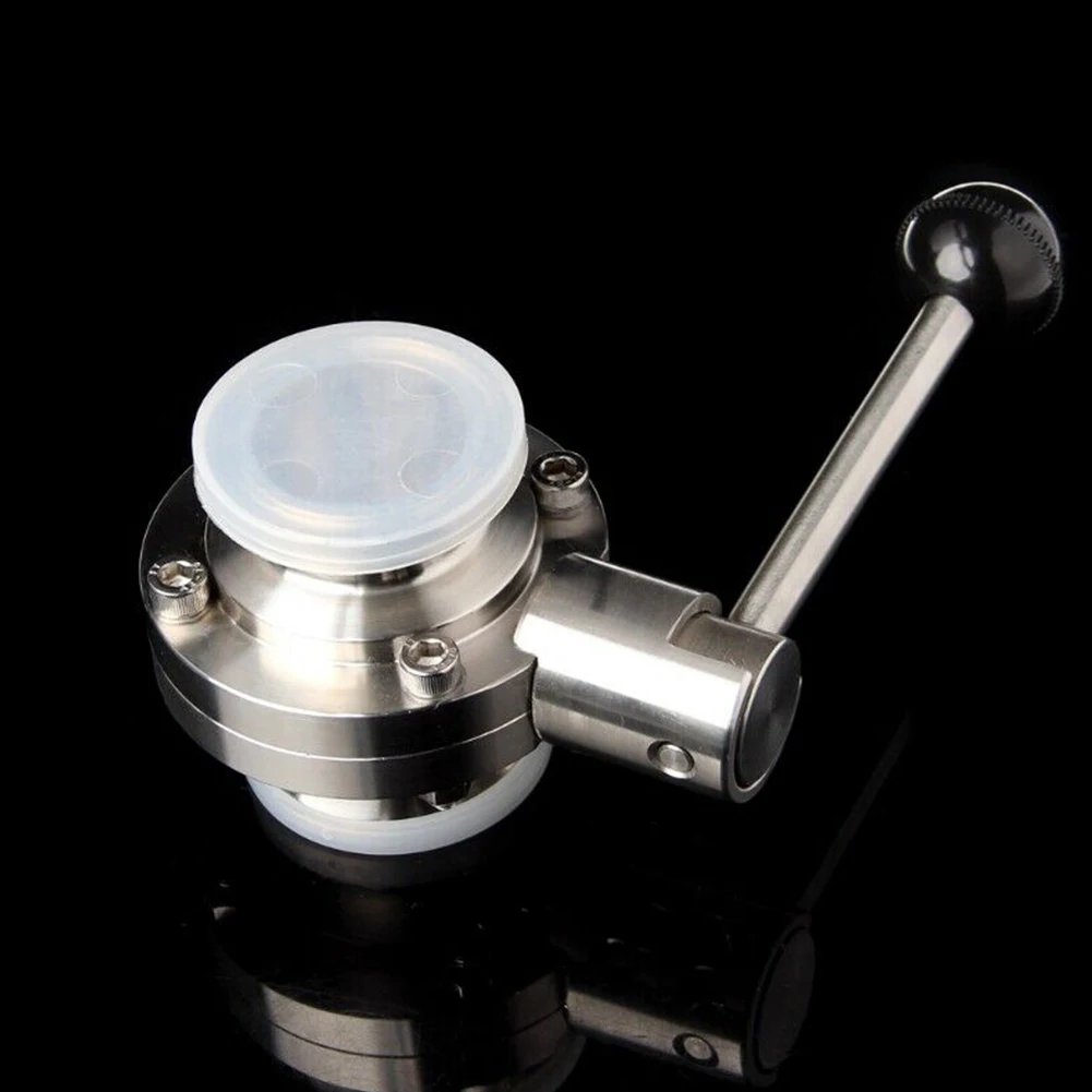 

1-1/2" 38mm SS304 Stainless Steel Sanitary 1.5" Tri Clamps Butterfly Valve