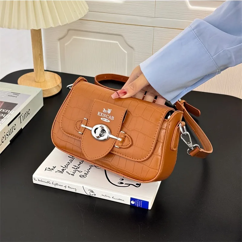 Женская Модная Мини-квадратная Сумка Через Плечо В Европейском И Американском