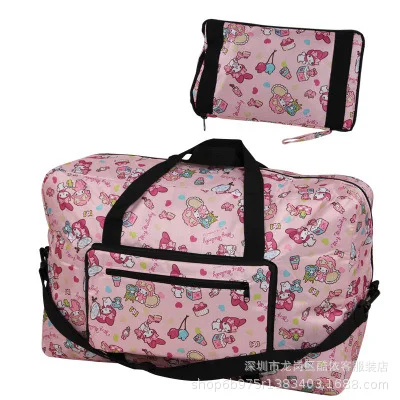 Sanrio сумка hello kitty складная для багажа водонепроницаемая большая дорожная с