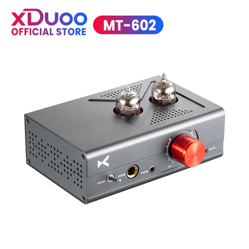 Ламповый усилитель XDUOO MT-602 Double 6J1 + усилитель для наушников класса A MT602