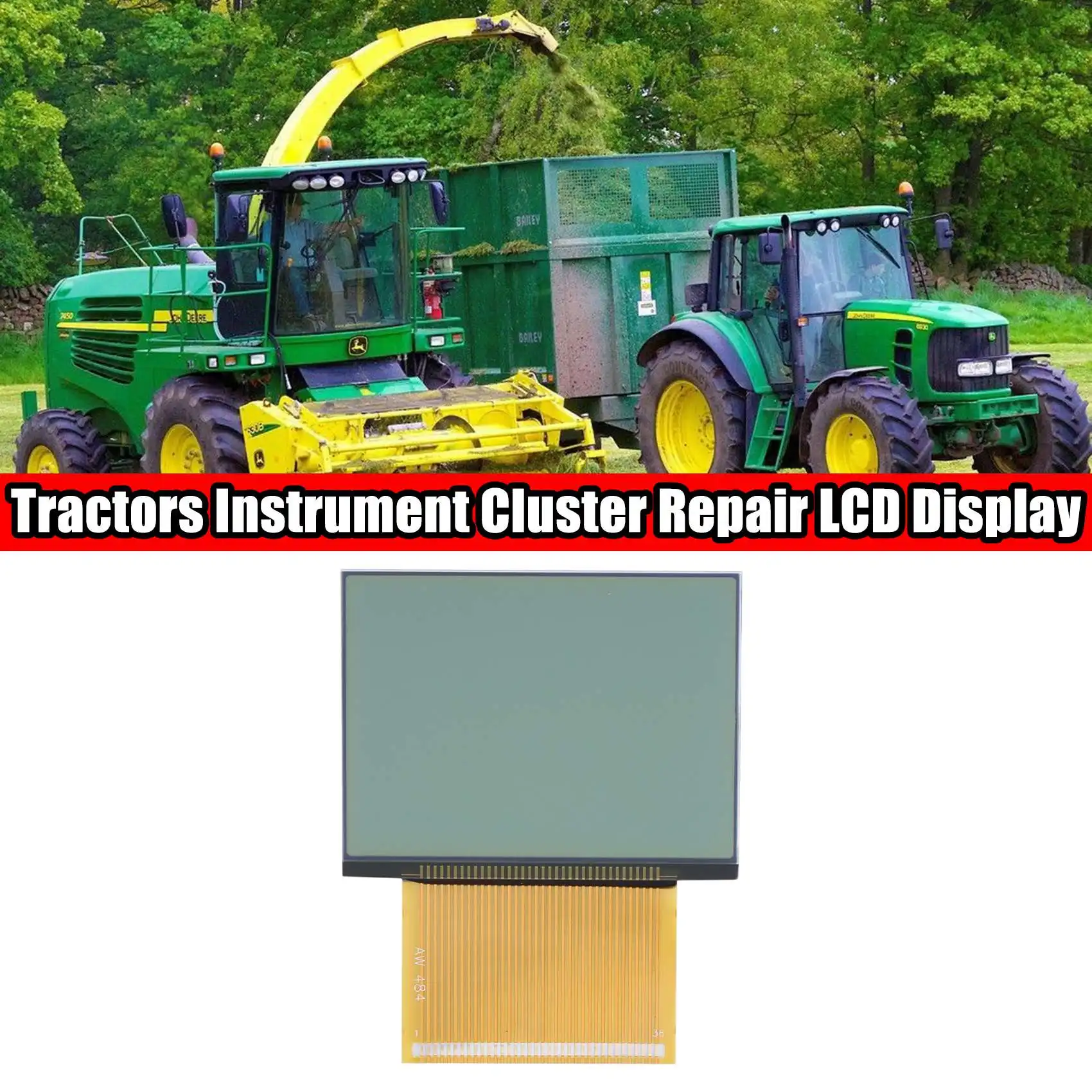 

Tractors Instrument Cluster Repair LCD Display for JOHN DEERE MASSEY FERGUSON