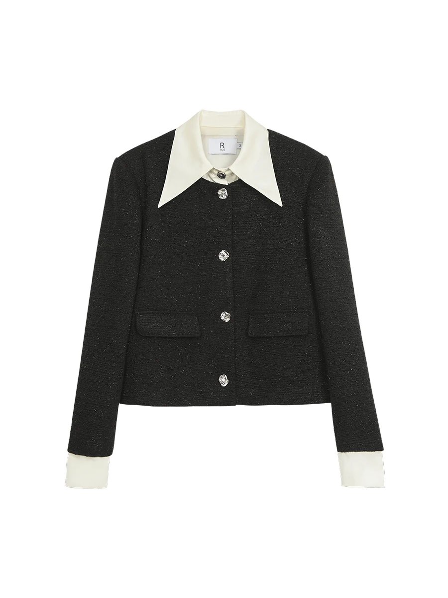 Xiaoxian Ni Zi Изящная верхняя одежда для женщин 2024 осень и зима новый искусственный