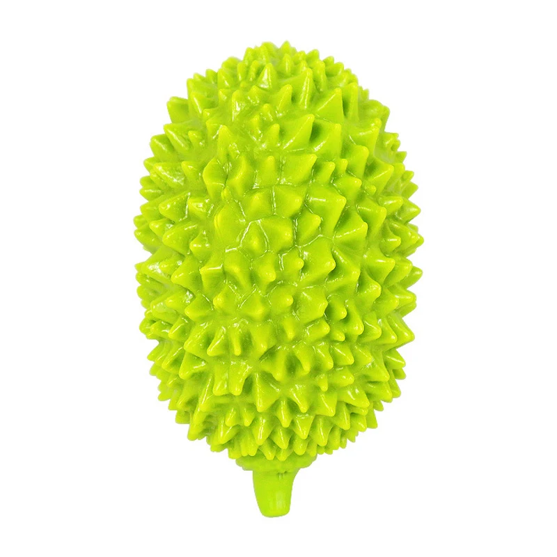 

Pet Squeak Toys TPR Durian Shape Puppy Dogs Toy Bite-resistant Pet Supplies Training Playing Chewing Toys for Small Dogs