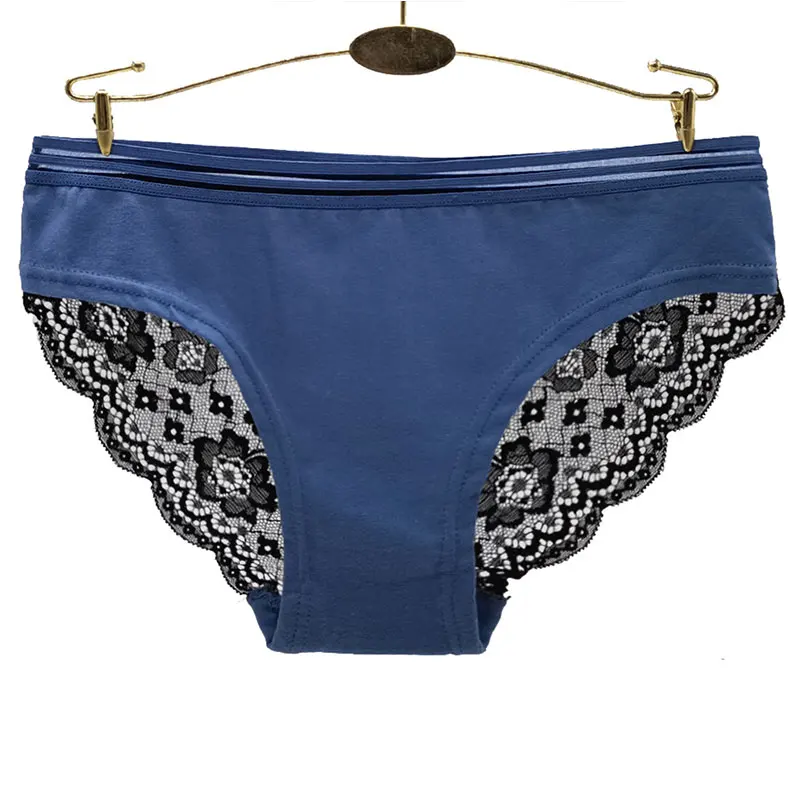 6 шт./комплект женские хлопковые трусы с низкой посадкой |