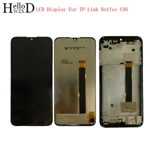 Imported Mobile LCD Display For TP-Link Neffos C9S LCDs LCD Display Touch Screen Lens Sensor Digitizer Panel 
