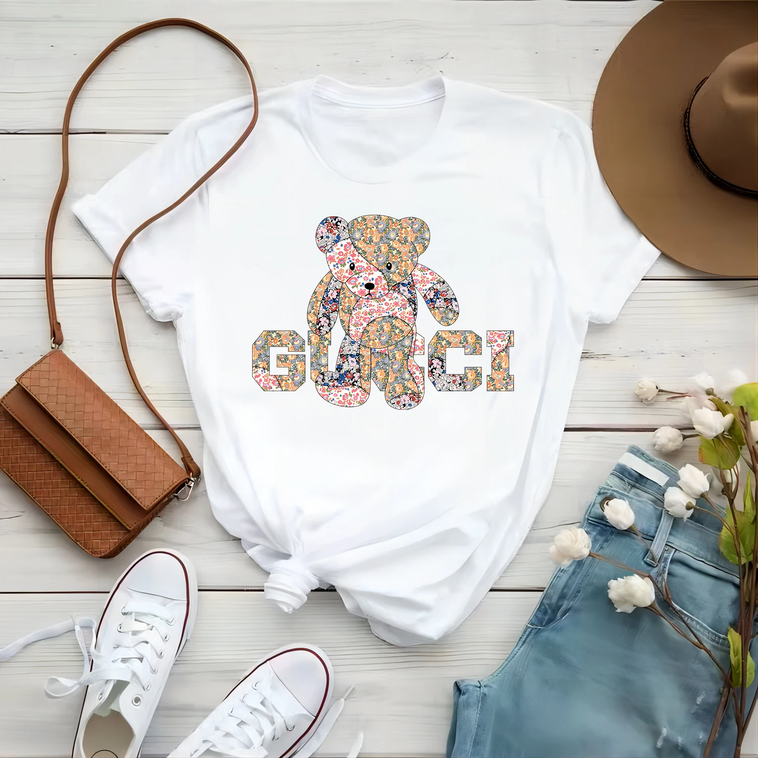 

Luxury Letters G Pattern T Shirt for Women Men 100% Cotton Color Casual Short Sleeve Classic Unisex Summer High Street Clothing