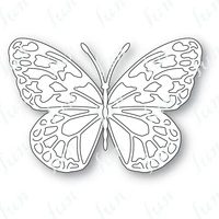 hot new butterfly background metal cutting dies for scrapbooking diary holiday greeting card decor coloring stencil diy handmade