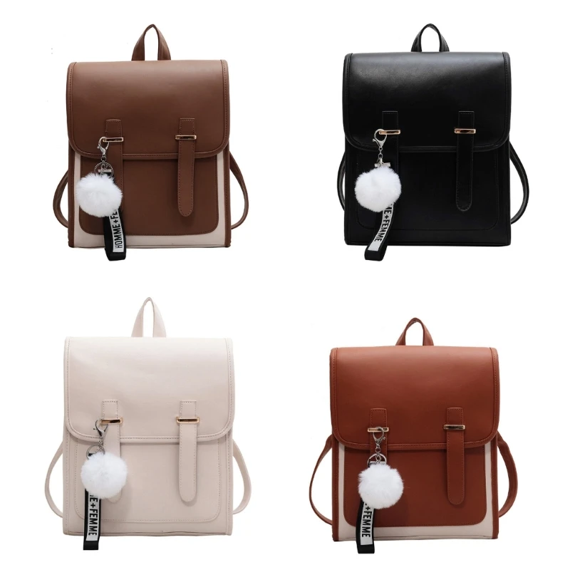 

Рюкзак для женщин, кошелек, сумка для книг из искусственной кожи для девочек, рюкзак для путешествий и школы