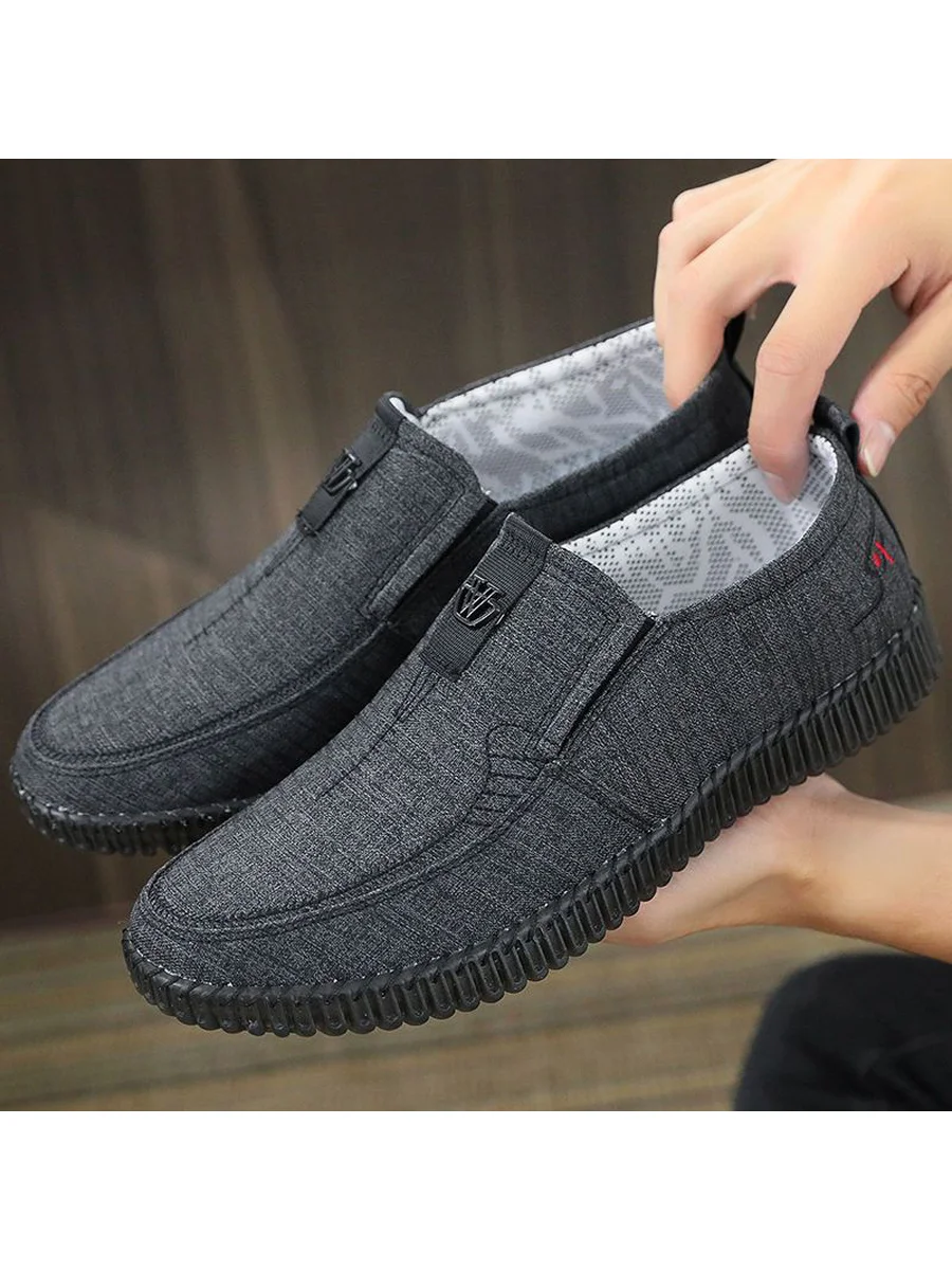 Старая пекинская тканевая обувь. Мужская весенне-осенняя дышащая удобная