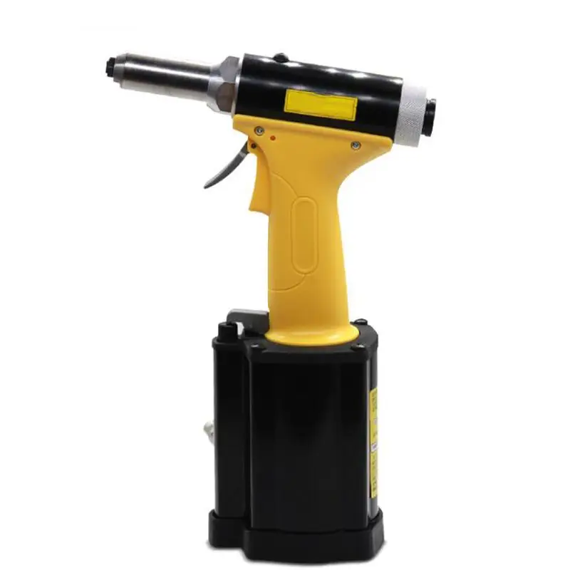 

Self-priming Stainless Steel Blind Rivet Gun, 360 Degree Rotary Air Inlet, 3.2-4.8mm, 8100-11000N Hydraulic Pneumatic Rivet Gun