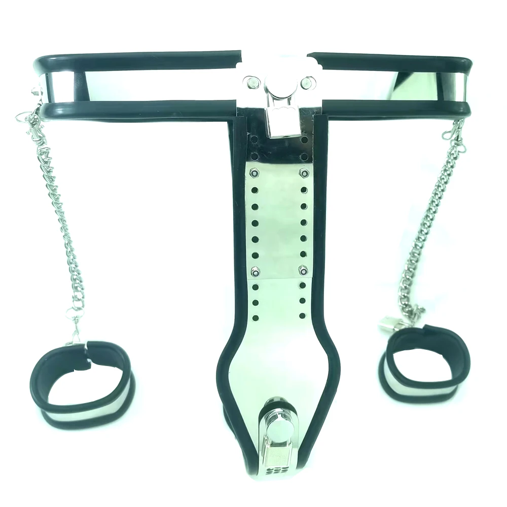 БДСМ бондаж Классический женский пояс верности из нержавеющей стали меч