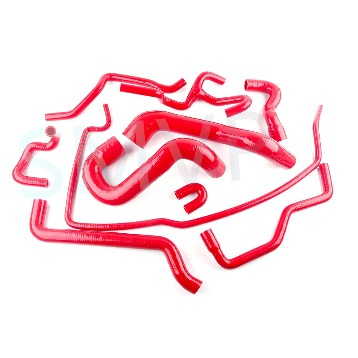 10 шт. 3-слойный силиконовый шланг для радиатора и обогревателя 2002-2009 SAAB 9-5 95 2.0T 2.3T