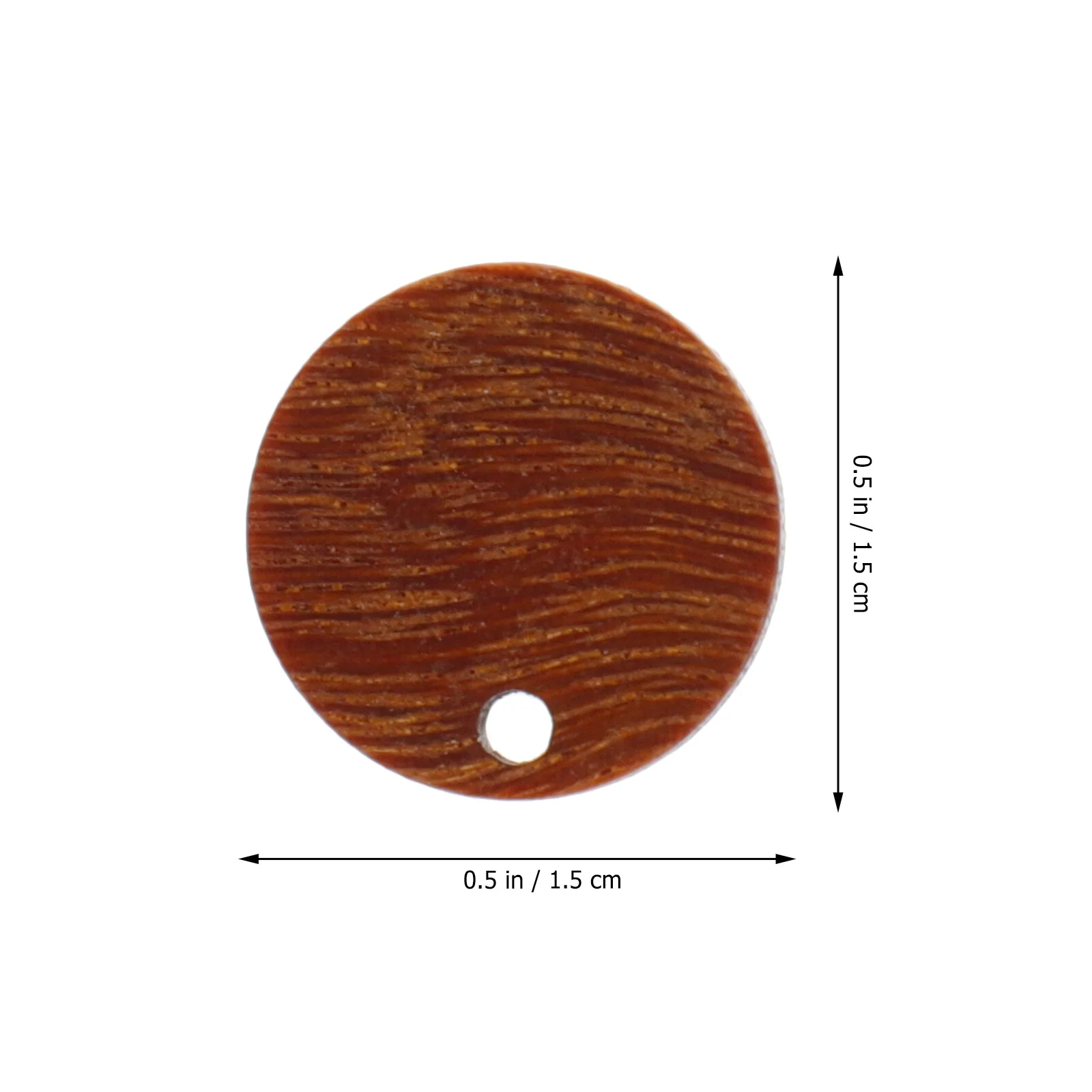 

30 шт., деревянные серьги-гвоздики