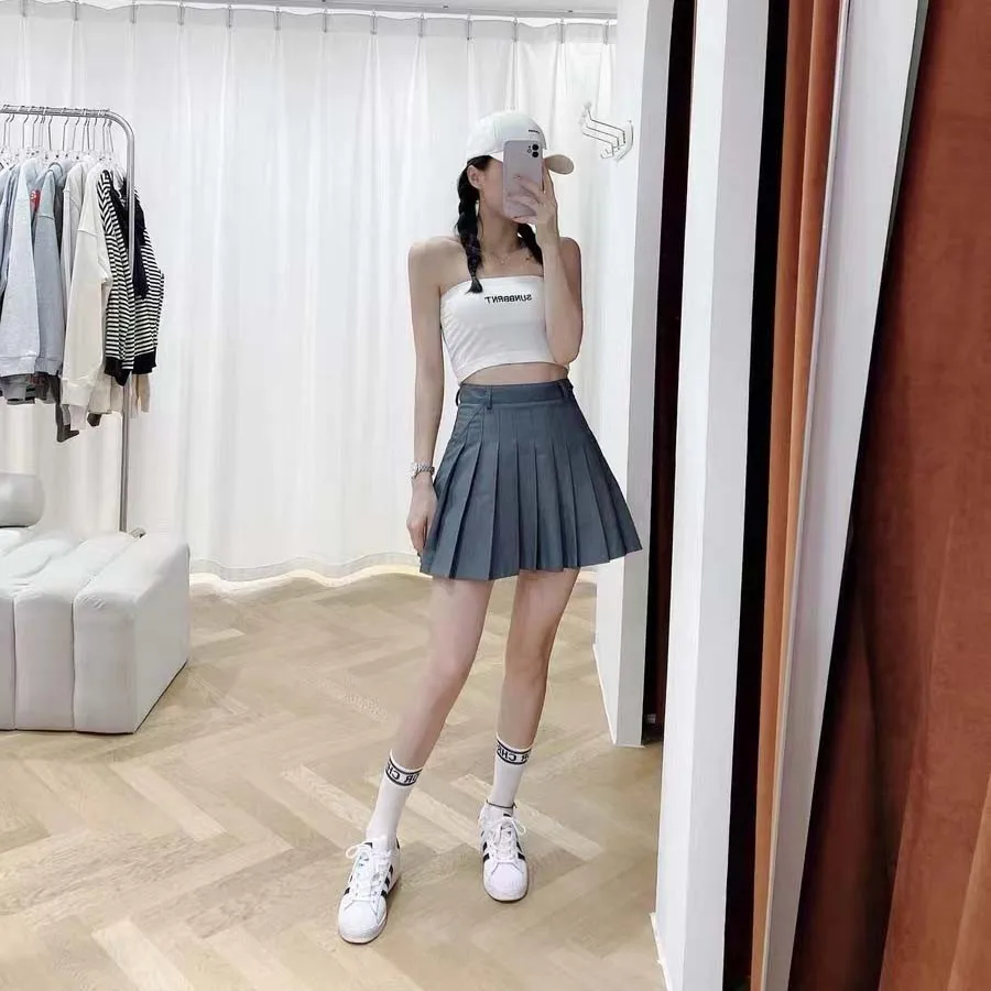 2023 women's golf socks outdoor sports combed cotton socks