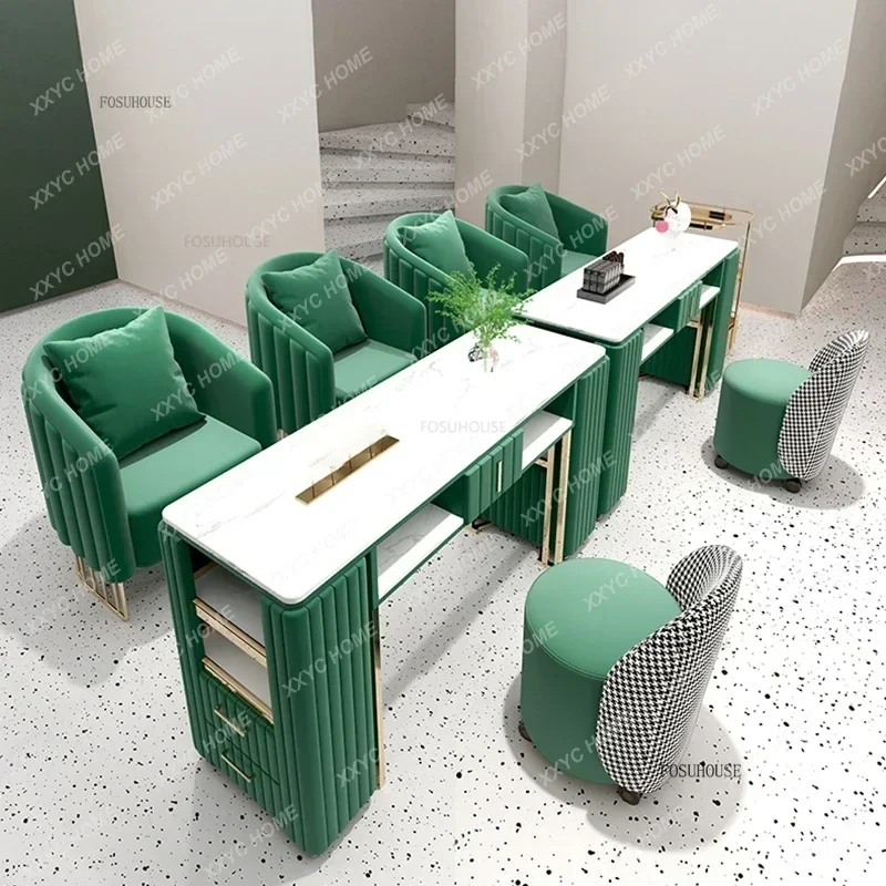 Скандинавская мебель для салона дизайнерский шифер фотостулья красоты набор