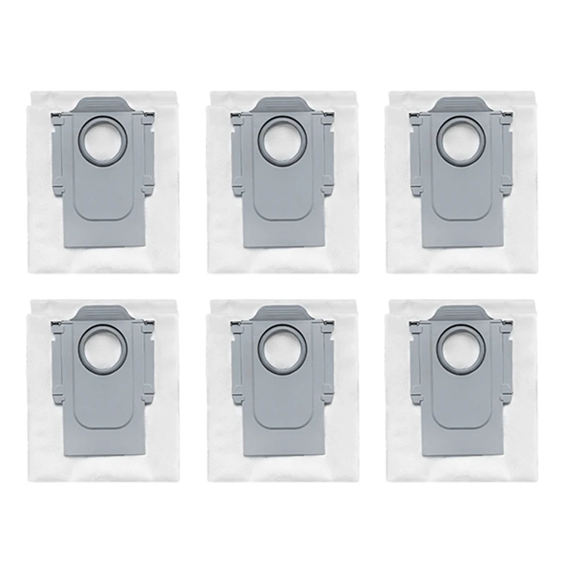 

6Pcs For Xiaomi Roborock P10/Q Revo Dust Bag Sweeping Robot Replacement Accessories