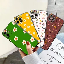 Phone Case For Funda iPhone 11 12 13 Pro Max 12 13 Mini X XR XS Max 5 6 7 8 Plus Coque Black Silicone Cover Celular Back Etui