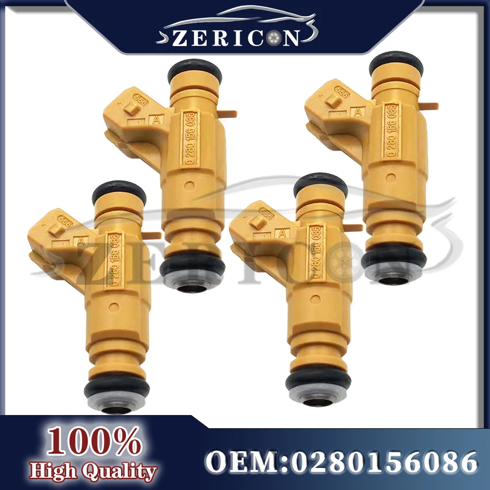 

4 шт. 0280156086 новый топливный инжектор сопла для Chevrolet GM ASTRA 1,8/2,0 FLEX ZAFIRA/VECTRA/S10 2.0L