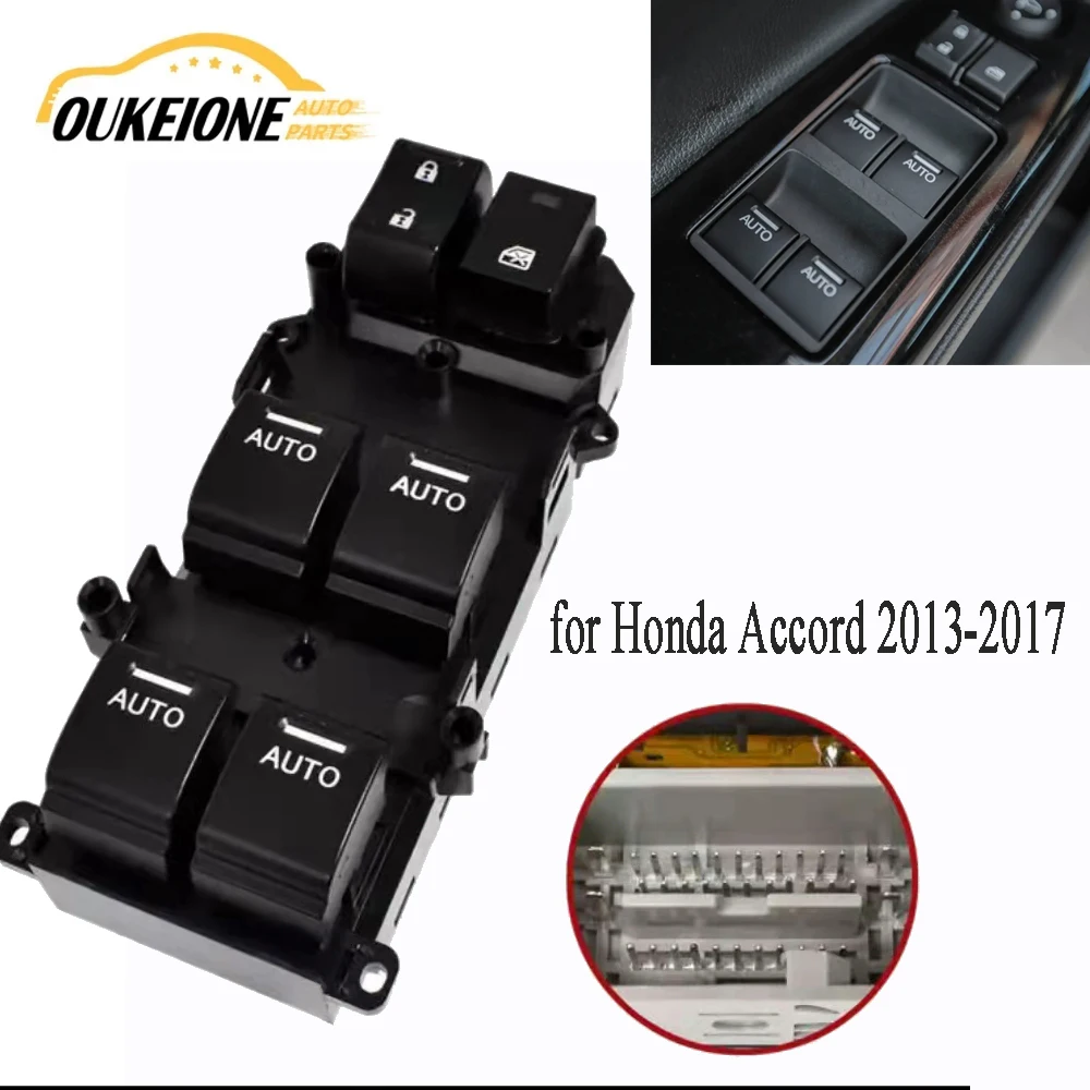 

Автомобильные аксессуары для Honda Accord 2013, 2014, 2015, 2016, 2017, переключатель управления окном, кнопка подъемника стекла 35750-T2A-W01, запасные части