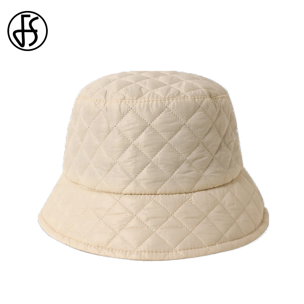 

FS бежевая зимняя Панама для женщин, уличная хип-хоп Панама, Кепка для отдыха, путешествий, дизайнерские брендовые шляпы в рыбацком стиле