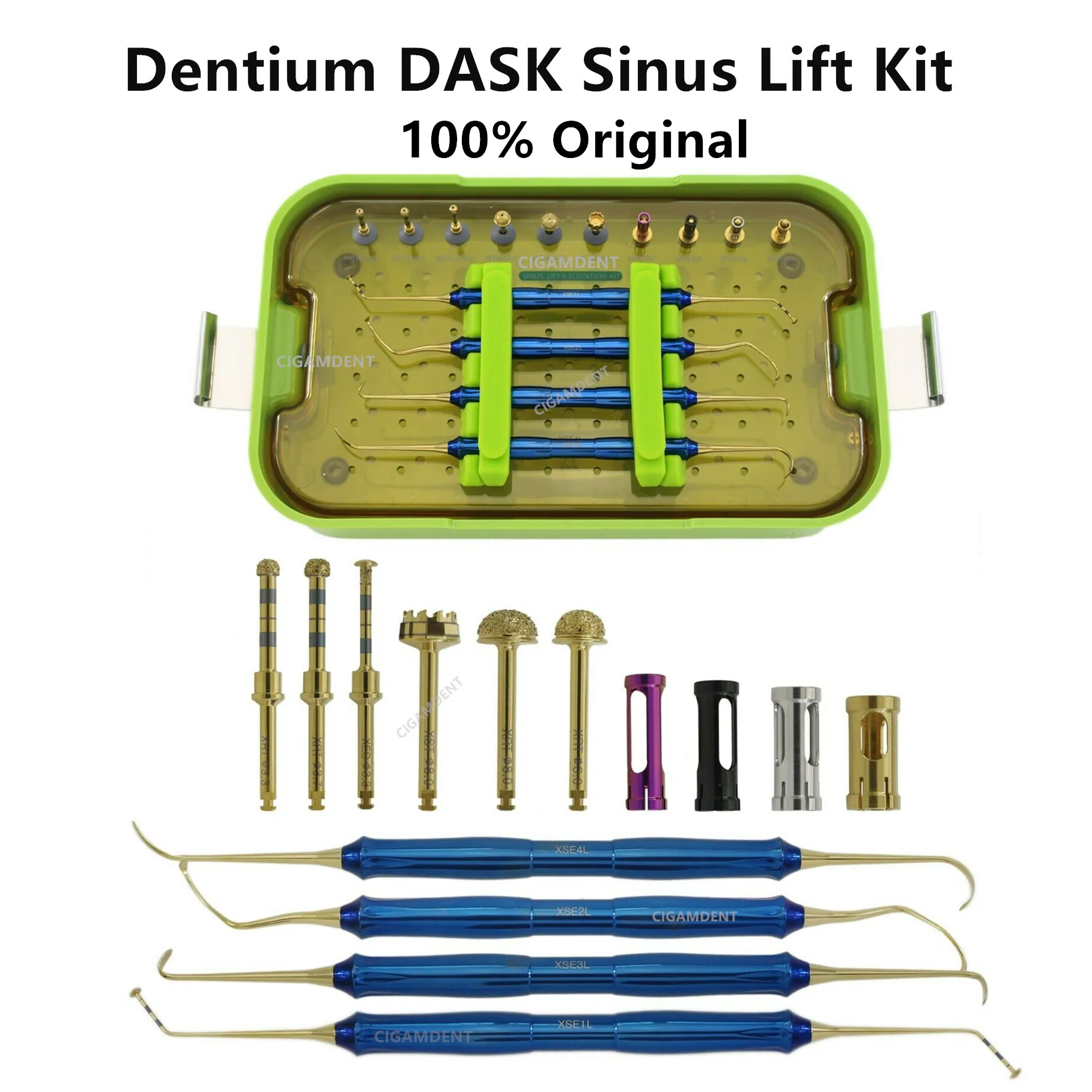 Dentium DASK Advanced Sinus Lift Kit Сверла для зубных имплантатов Стопоры Хирургический подъем