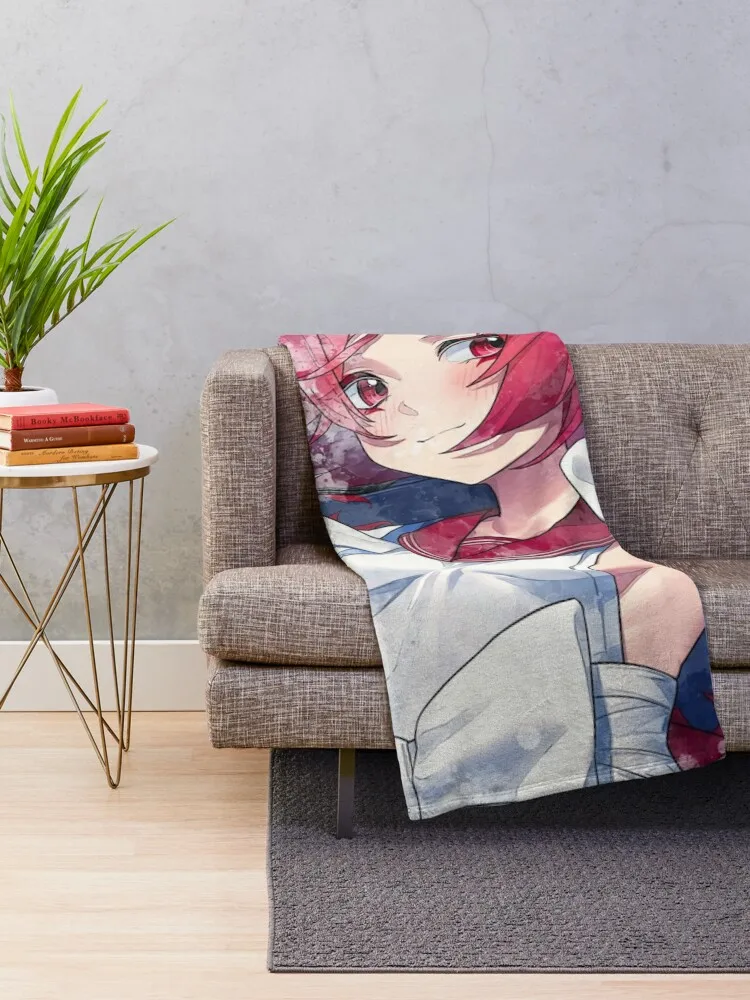 Фува Ридж акварельное одеяло одеяла и пледы модные диваны ретро теплые