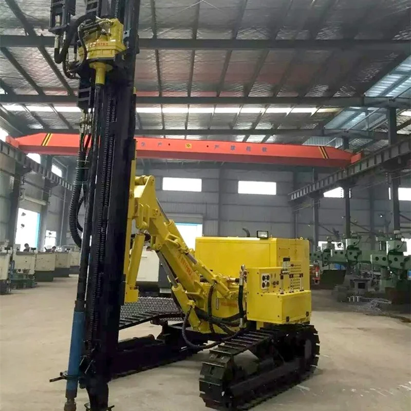 

Auger Drilling Equipment Track Mounted Drill Rigs Crawler Dth Drilling Rig
