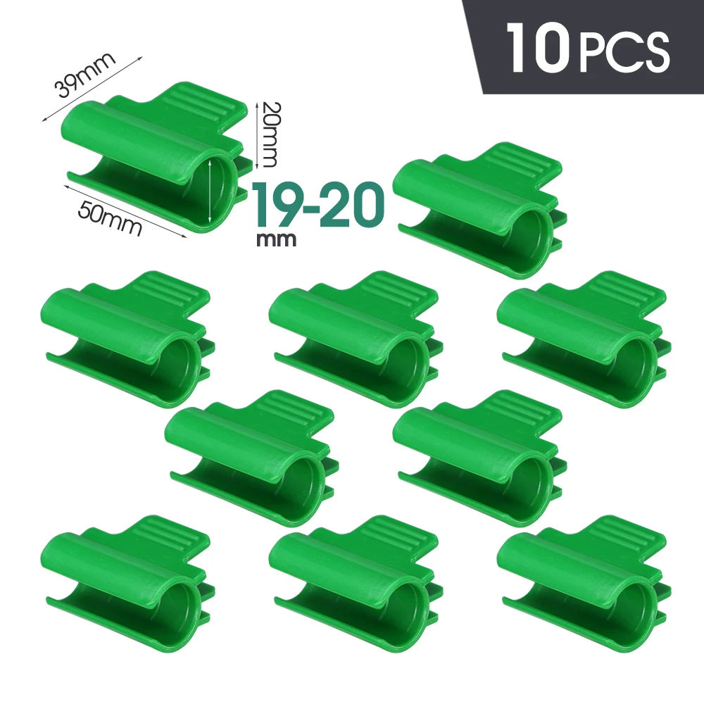 

Пластиковые зажимы для теплиц 10 шт., 5-20 мм