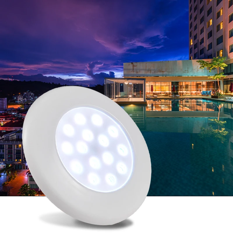 Outdoor DC12V Underwater Waterproof accessories IP68 Led Swimming Pool Light Fully Resin Filled Recessed Style Led