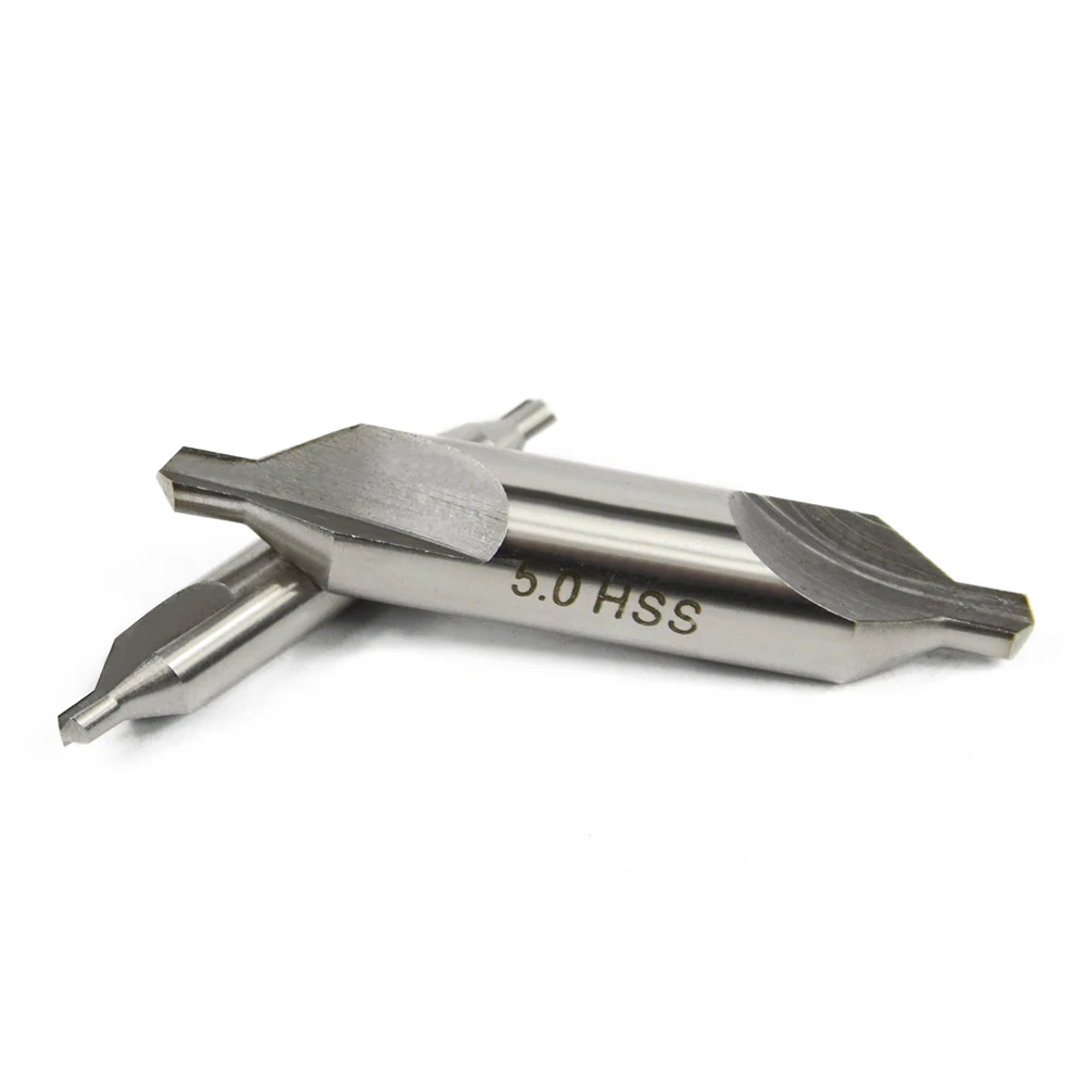 60 Degrees HSS Center Drill Bit Set 1mm 1.5mm 2mm 2.5mm 3mm 3.5mm 5.0mm Countersink TiN Coated Combined Drills |