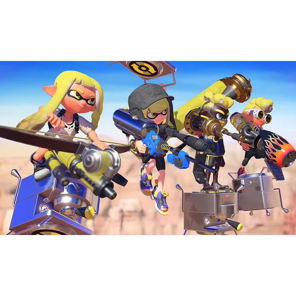 Nintendo Switch Games Splatoon 3 Action and Multiplayer Genre Support TV Tabletop and Handheld Game Mode for Nintendo Console