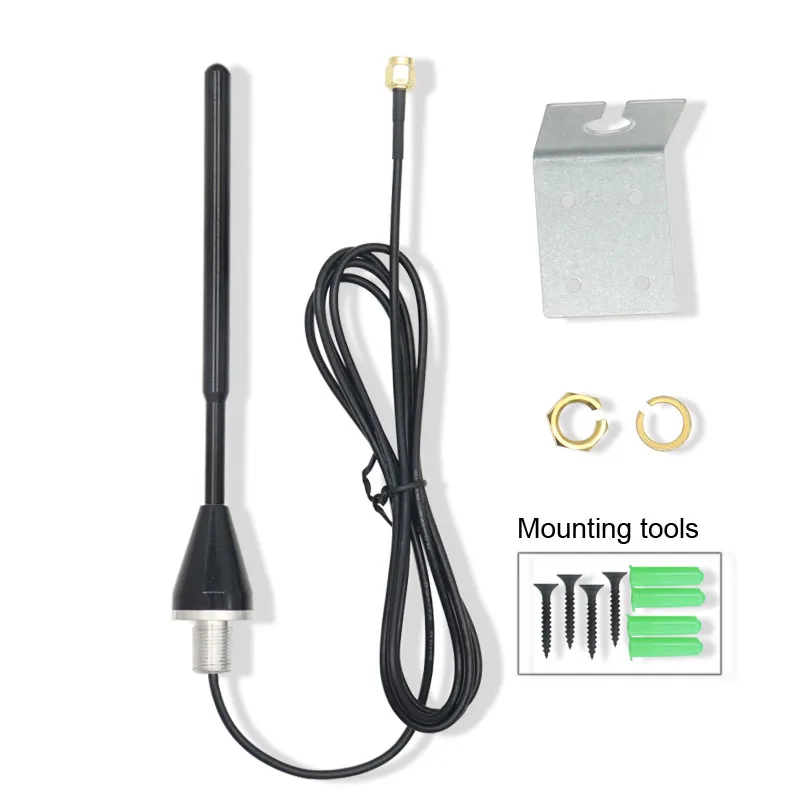 Enhance Signal 4G LTE 3G GSM Aerial High Gain 12dbi Internal Pure Copper Bar Omni WiFi Antenna With Bracket